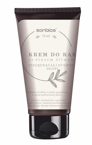 Handcreme mit Schneckenschleim 75ml SANBIOS