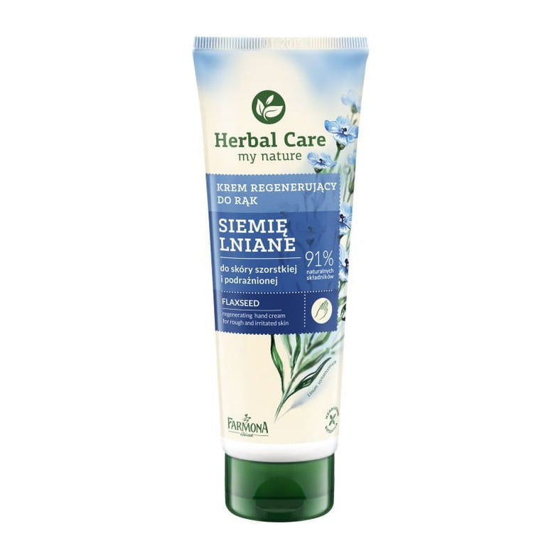 Regenererende håndcreme hørfrø 100ml HERBAL CARE