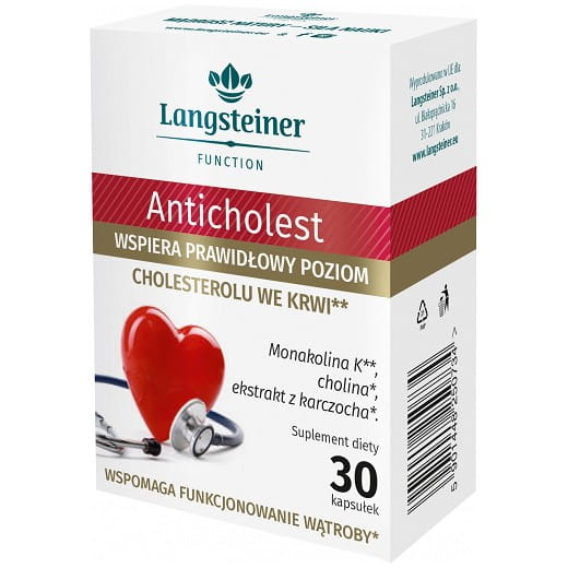 Anticholest 30 LANGSTEINER Kapseln