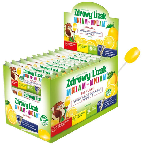 GESUNDE LOLY Zitrone lecker - lecker ohne Zucker Display 40 STARPHARMA