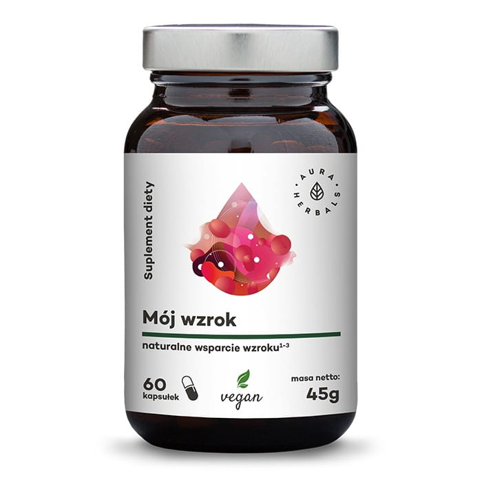 Mitt synförmåga - Stöd för den naturliga synen 60 AURA HERBALS vegetabiliska kapslar