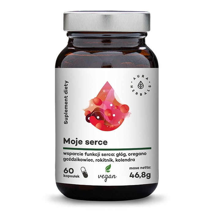 Mein Herz - Supporto della funzione cardiaca 60 capsule vegetali di AURA HERBALS