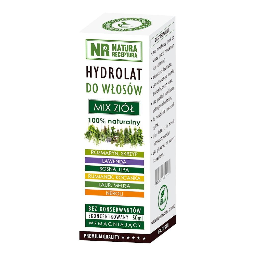 Haarhydrolat, Kräutermischung 50ml NATURREZEPT