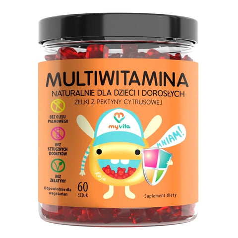 Multivitamingelees mit Zitruspektin 60 St - MYVITA