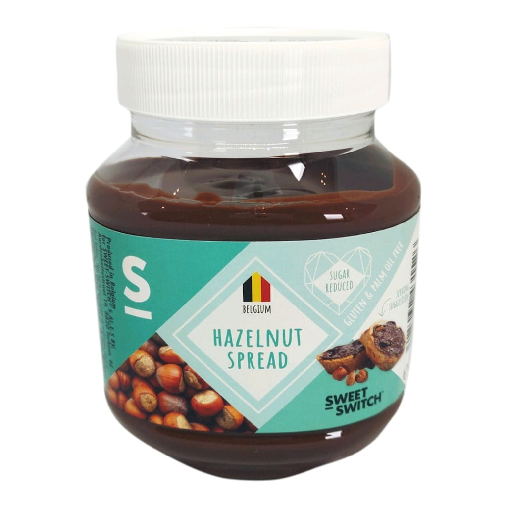 Kakao- og nøttekrem med stevia uten tilsatt sukker 350g SWEET SWITCH