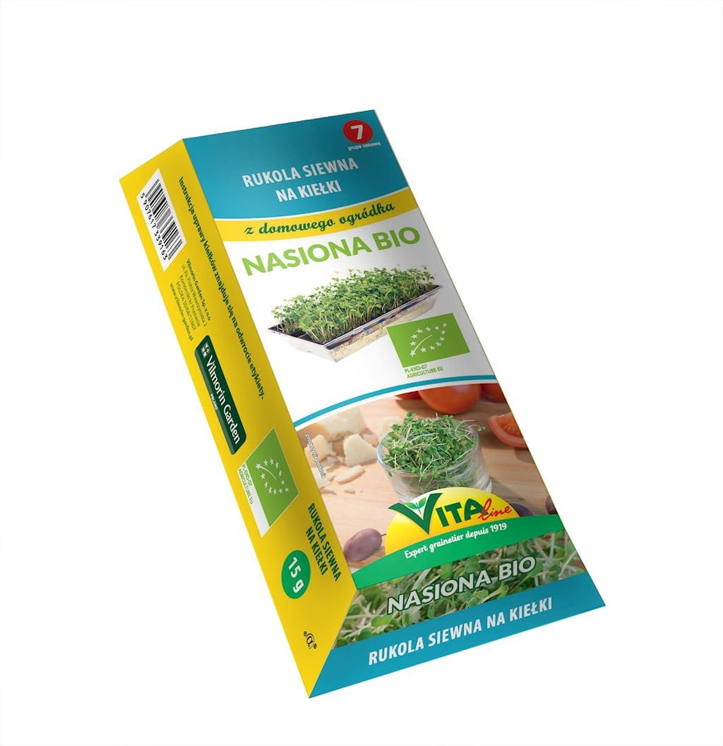 Semena rukoly BIO pro klíčky 15 g s klíčícím zařízením - VITA LINE