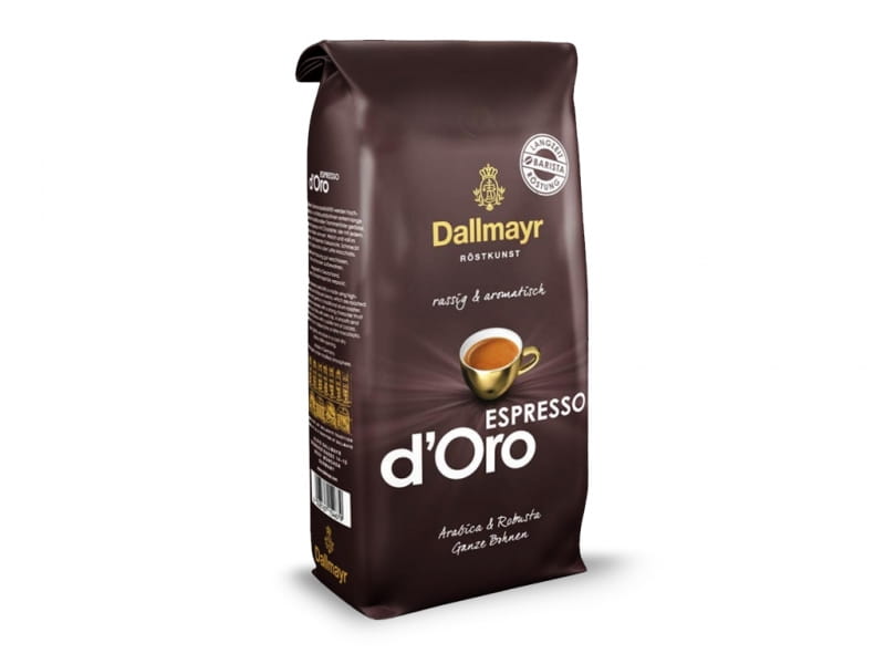 Kaffe, Espressobönor d'oro 1 kg DALLMAYR