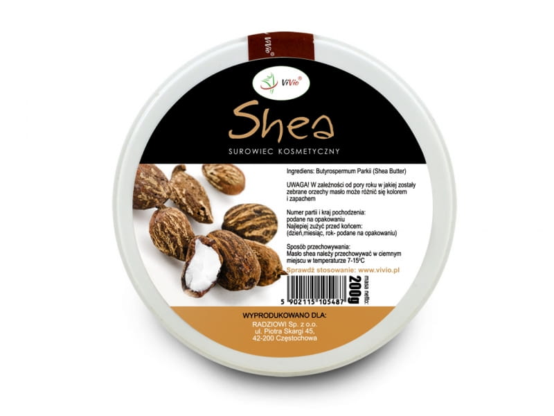 Sheabutter, unraffiniert 200g - VIVIO