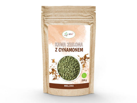 Gemahlener Rohkaffee mit Zimt 250 g - VIVIO