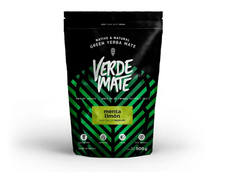 Yerba Mate Menta Limone 500g VERDE MATE