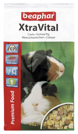 XTRAVITAL GUINEA PIG Futter für Meerschweinchen 1kg - BEAPHAR