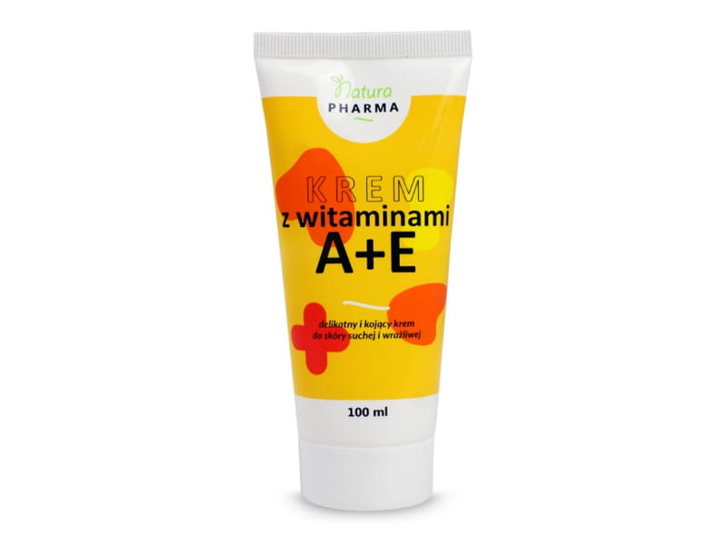 Krém s vitamínem A + E 100ml NATURAPHARMA