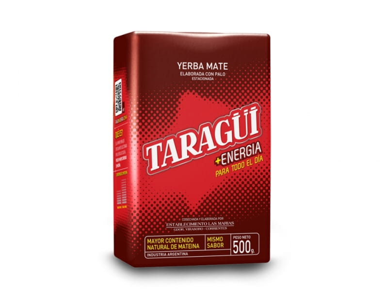 Yerba Mate Energia, Mega Stimolazione - 500g TARAGUI