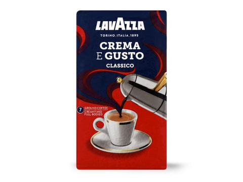 Gemahlener Kaffee mit Crema e'gusto clas. 250 g LAVAZZA