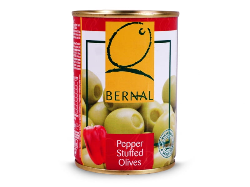 Zaitun isi paprika 120g - BERNAL