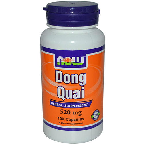 Dong Quai Angelikawurzel 520mg 100 Kapsler NOW FOODS