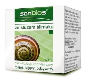 Creme mit Schneckenschleim 50ml SANBIOS