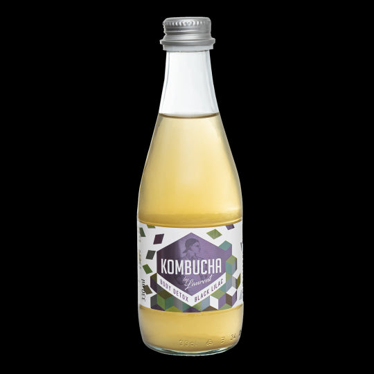 Kombucha Fleur de Sureau Noire (Body Detox) BIO 330 ml - KOMBUCHA BY LAURENT