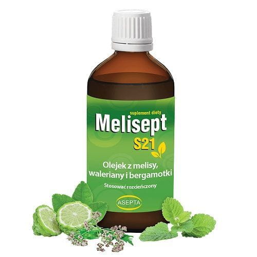 Melisept s21 100ml - Öl aus Melisse, Baldrian und Bergamotte ASEPTA