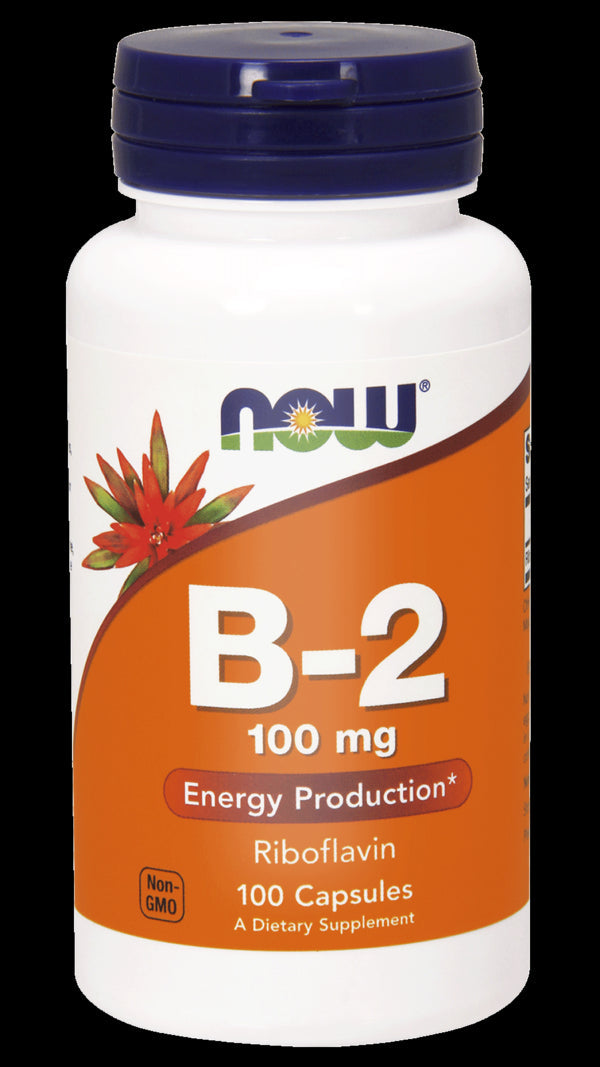 Vitamin B - 2 Riboflavin 100 mg 100 viên nang. - JETZT LEBENSMITTEL Riboflavin