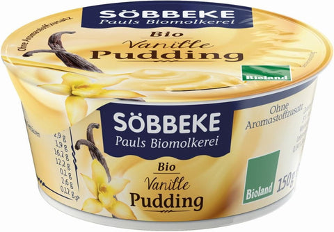 Vanillepudding BIO 150 g - SOBBEKE