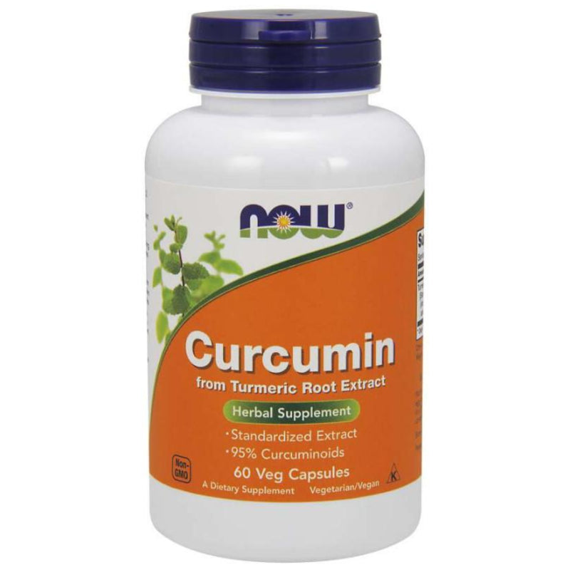 Kurkumin 665mg 60 kapslí. - 95 % NOW FOODS kurkuminoidy