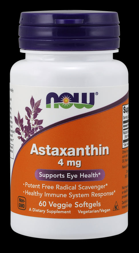 Astaxanthin 4mg 60vsgls. - JETZT NAHRUNGSMITTEL Astaxanthin