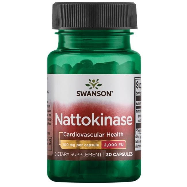 Nattokinase 100mg 2000fu 30 Kapseln - SWANSON Nattokinase