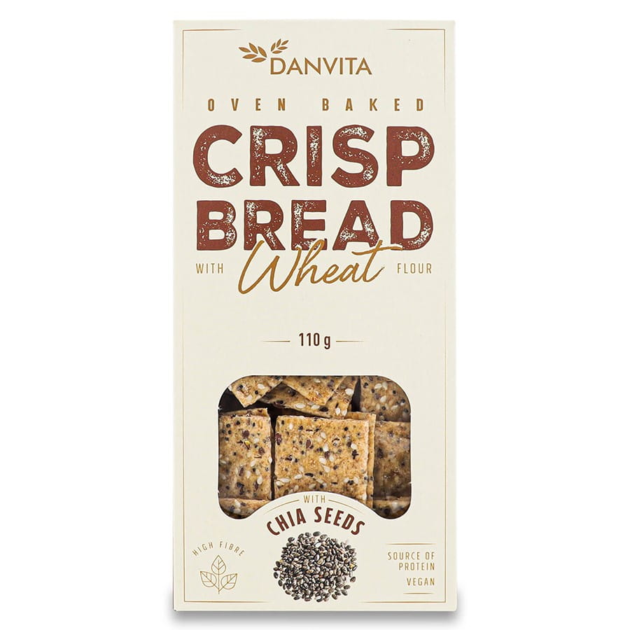 Hvetekjeks med chiafrø 110g DANVITA