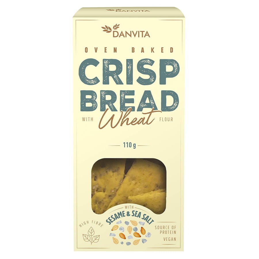 Hvetekjeks med sesam og havsalt 110g DANVITA