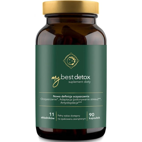 Kapseln zur Körperreinigung (my best detox) 90 Stück - MYBESTPHARM