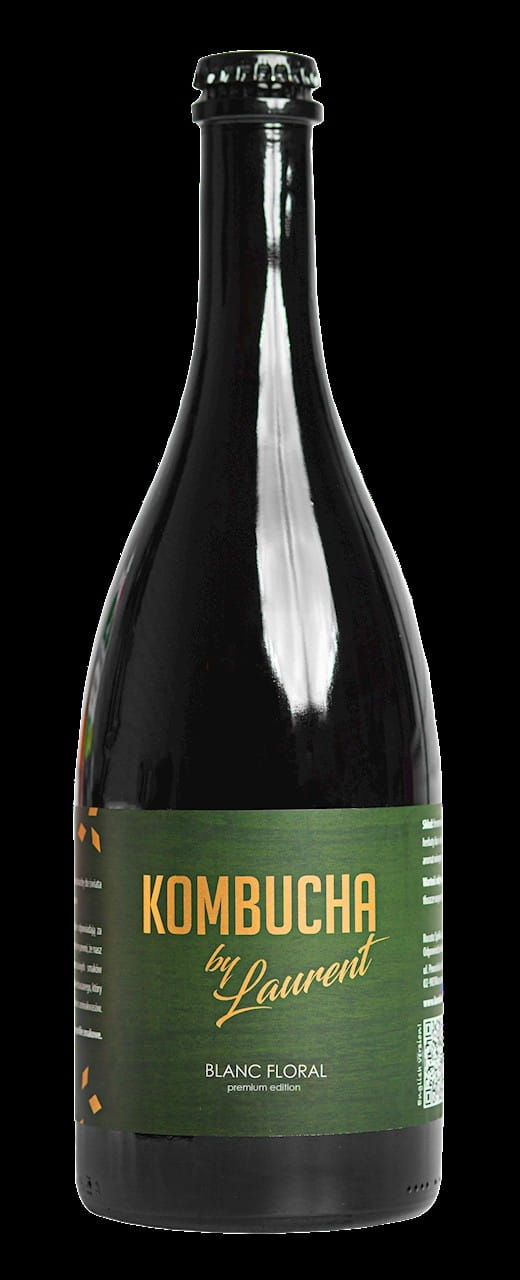 Kombucha trắng hoa hữu cơ 750 ml - KOMBUCHA BY LAURENT