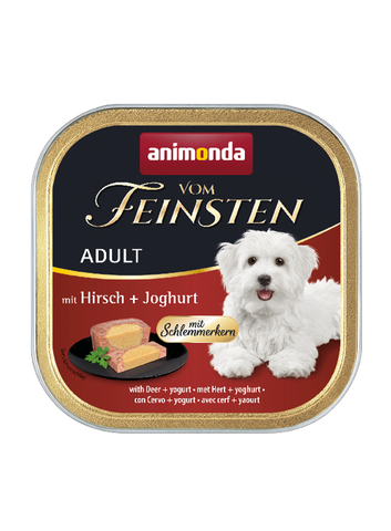 Vom Feinsten Gourmet Center Pfanne mit Hirsch und Joghurt 150g - ANIMONDA