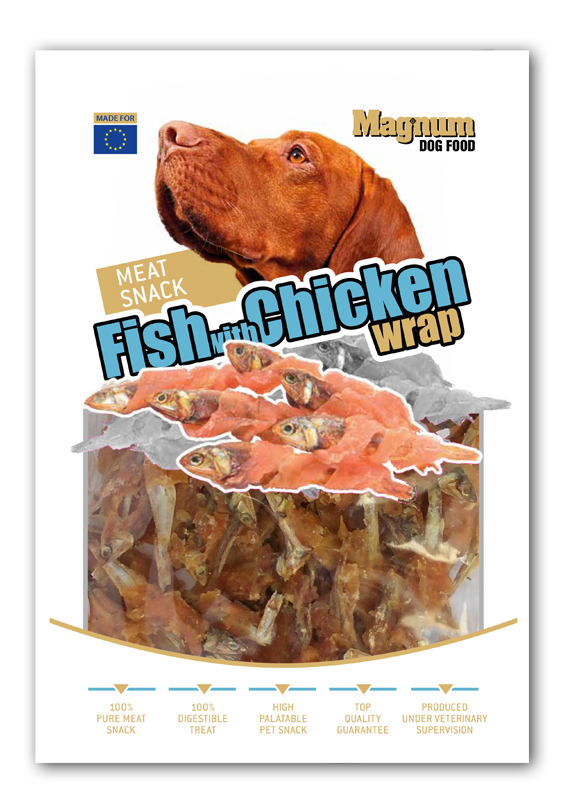 Fisch mit Hähnchen Wrap 80g [16566] - MAGNUM