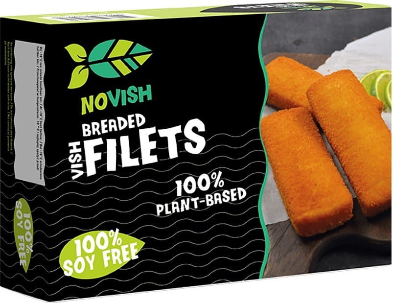 Pflanzliche Fischalternative - panierte Filets 240g - NOVISH