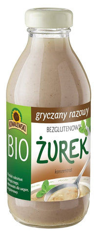 Verkauf Buchweizen-Sauer-Roggensuppe, glutenfreies BIO-Konzentrat 320 ml - KOWALEWSKI