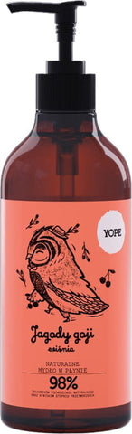 Flüssigseife mit Goji-Beeren und Kirsche 500ml YOPE