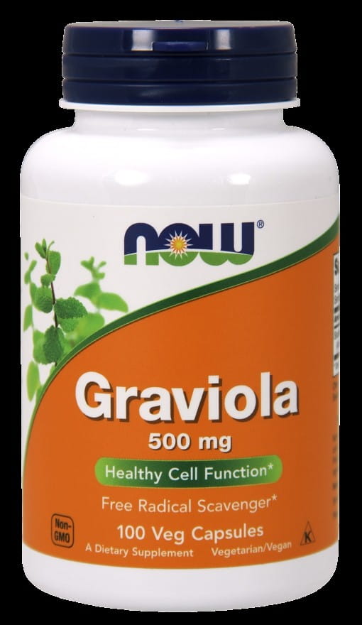 Graviola 500mg 100vKapseln. JETZT LEBENSMITTEL