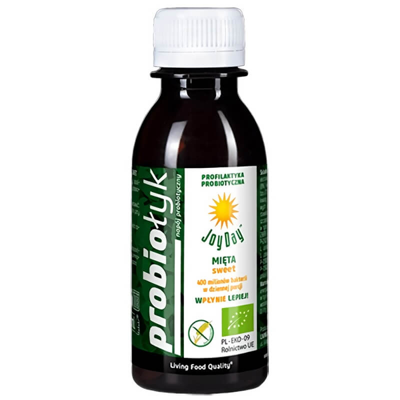 Probiotický nápoj probiotický mátový bonbón BIO 125 ml - JOY DAY