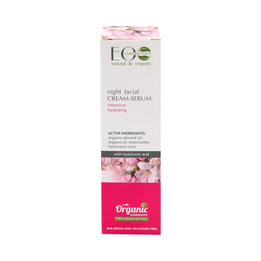 Gesichtsserumcreme für die Nacht mit tiefer Feuchtigkeit 50 ml ECO LABORATORIE