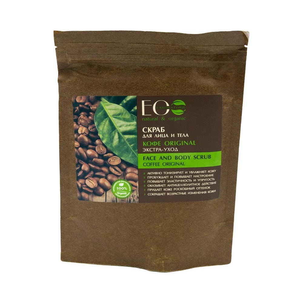 Gesichts- und Körperpeeling, Kaffee 200 g ECO LABORATORIES