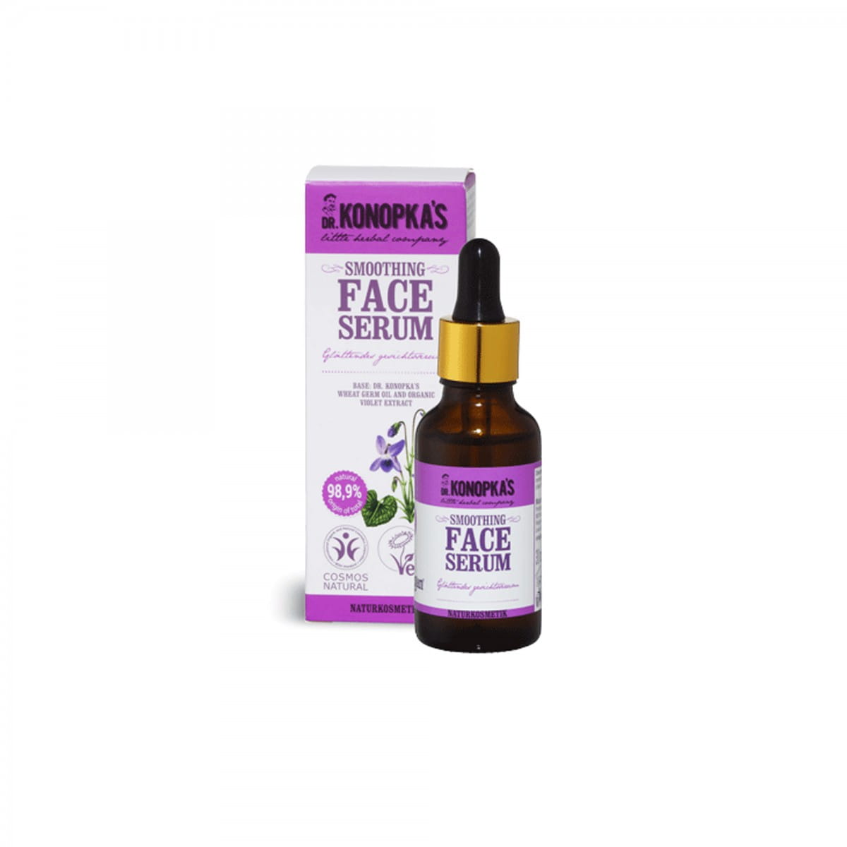 Glattende ansigtsserum 30 ml