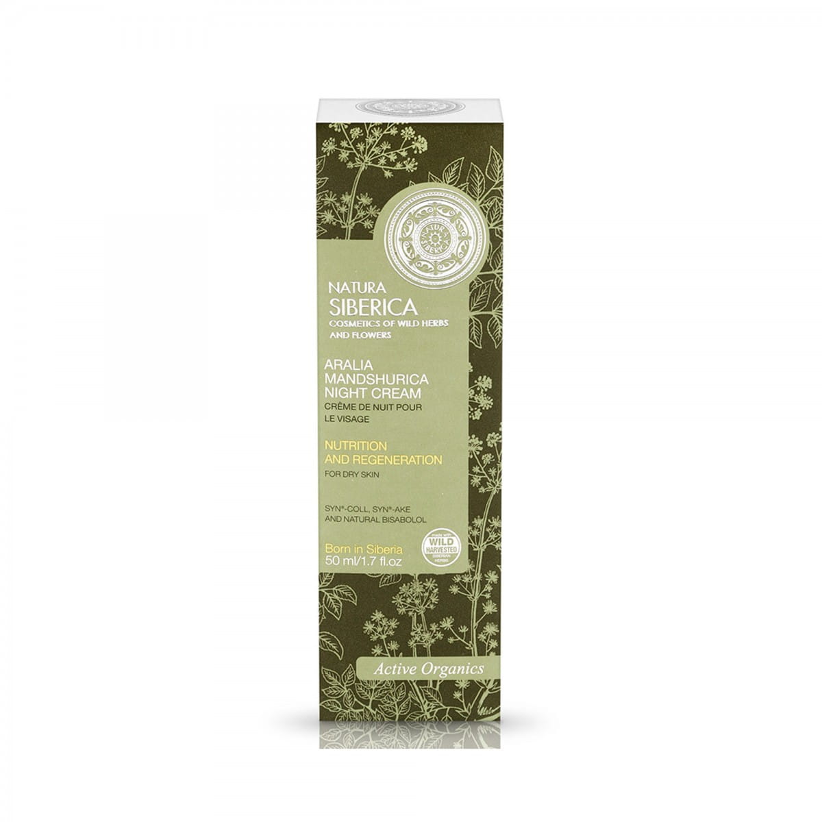Feuchtigkeitsspendende Nachtcreme Manchurian Aralia 50 ml