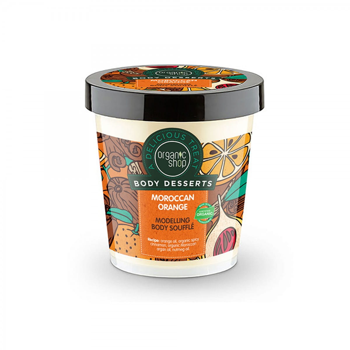 Orangen-Modellier-Körperauflauf 450 ml