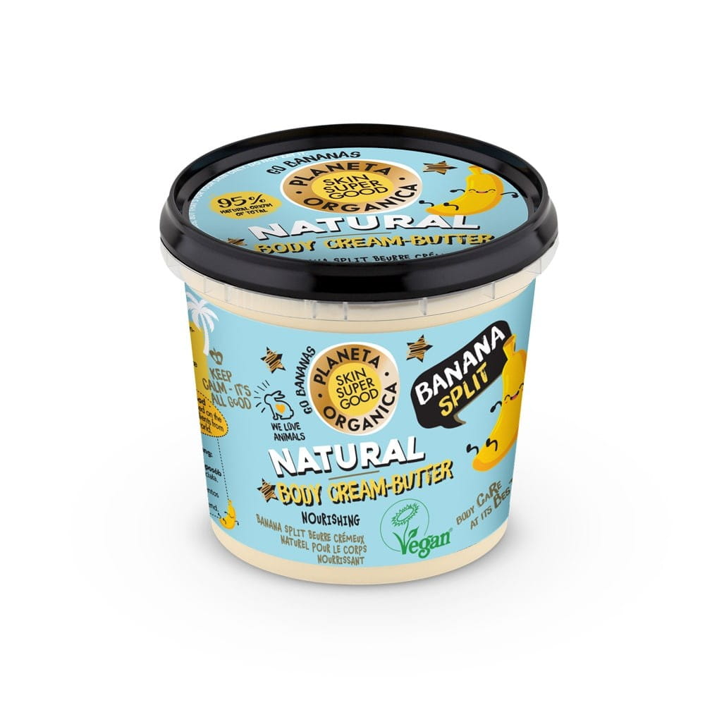 Body Butter nährende und feuchtigkeitsspendende Banane 360 ml