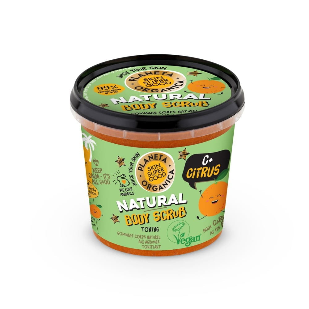 Körperpeeling zur Glättung der Haut C + Zitrus 360 ml