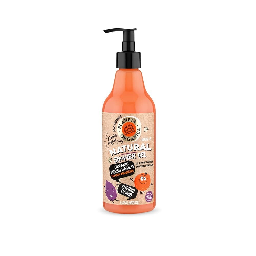 Das Duschgel macht die Haut mit Energy Bomb 500 ml elastischer