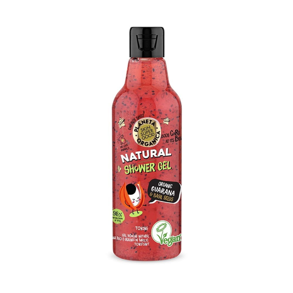 Straffendes Guarana-Duschgel & Chiasamen 250 ml