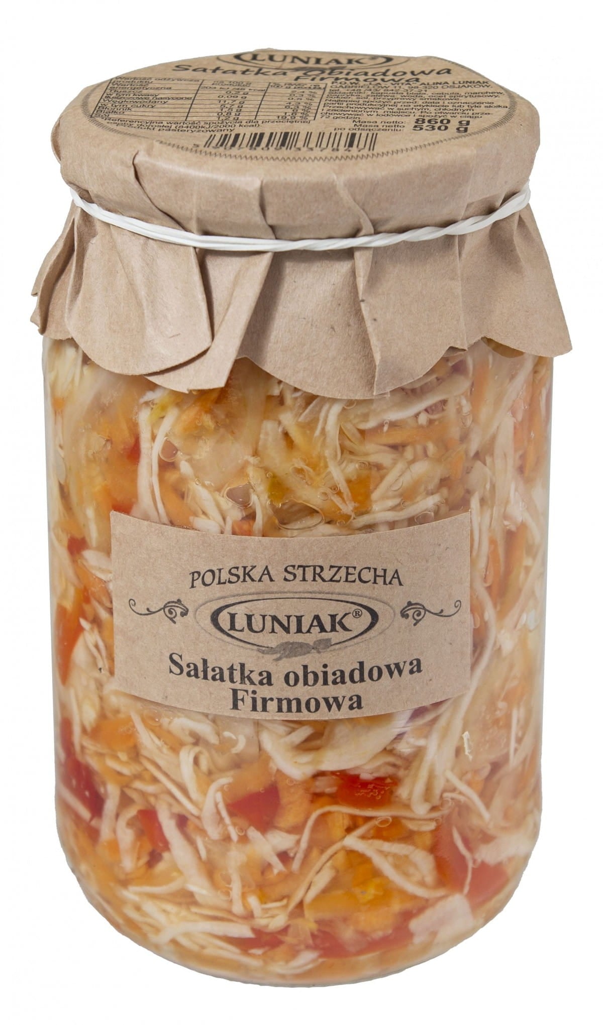 Firmenessen Salat 860g LUNIAK