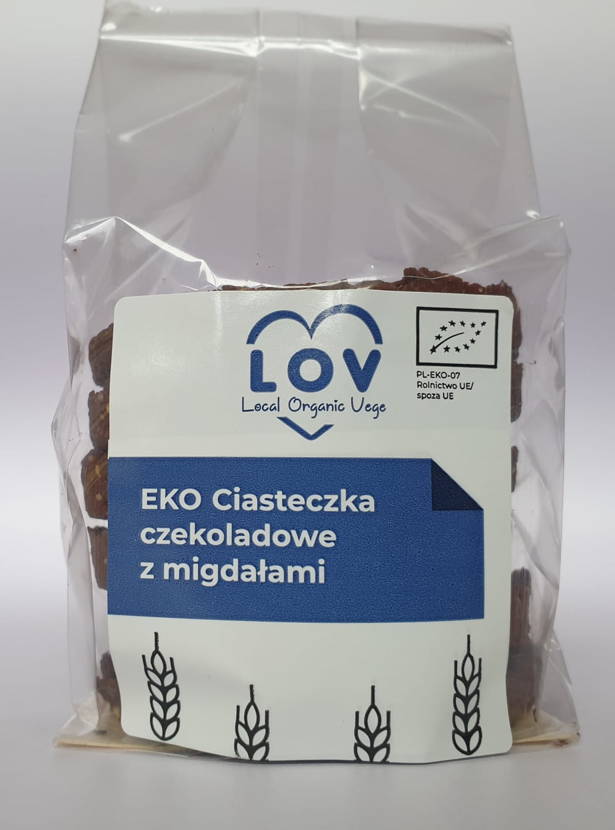 Biscoitos de chocolate com amêndoas 240g EKO LOCAL BIO VEGE